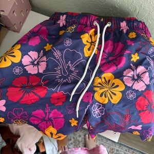 Floral Print Swim Shorts